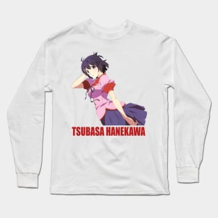 Tsubasa Hanekawa Long Sleeve T-Shirt